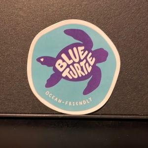 BLUE TURTLE STICKER